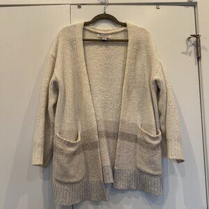 Tommy Bahama Island Soft Open-Front Cardigan – Oatmeal Beige – Size S/P